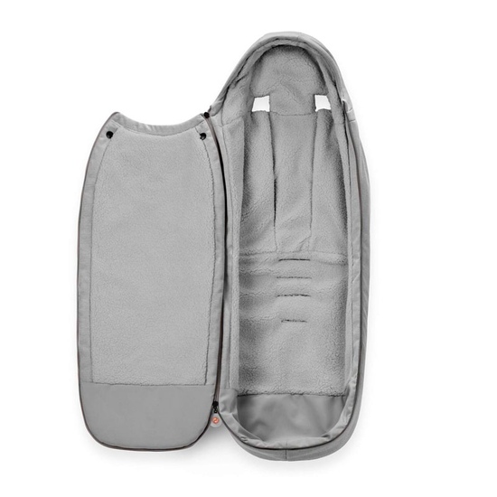 Теплый конверт в коляску Cybex Footmuff Gold Lava Grey - 2